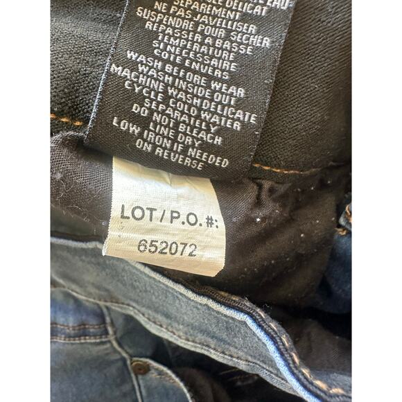 Tribal Jeans Sophia Curvy Jegging Blue Denim Size 10 | Stretch Mid-Rise Skinny - Picture 6 of 6